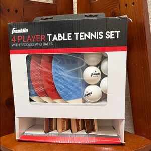 Franklin 4 Player Tennis Table Set….